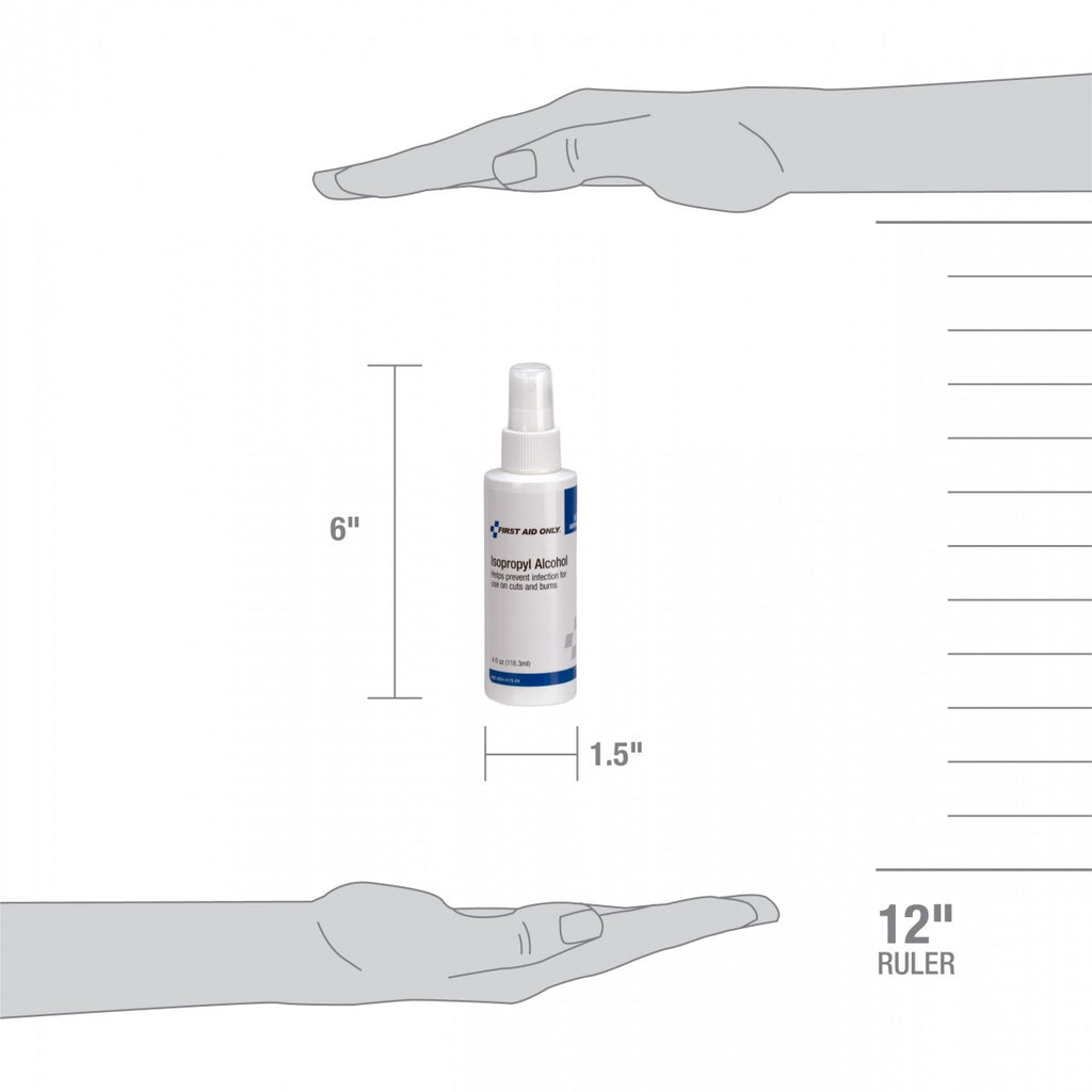 First Aid Only M5123 Alcohol Antiseptic Spray - 4 oz. Pump Infection Control