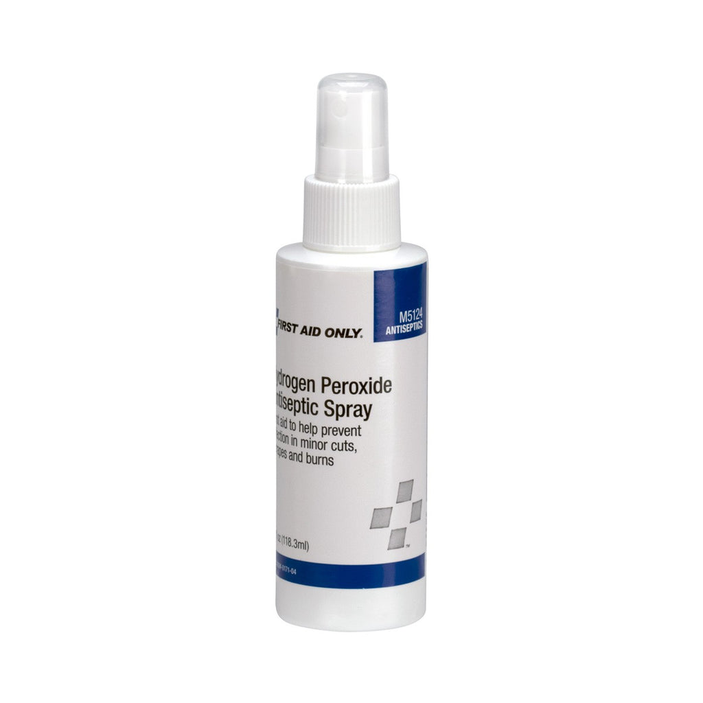 First Aid Only 3% Hydrogen Peroxide Spray | 4 oz. Pump Mechanical Debridement