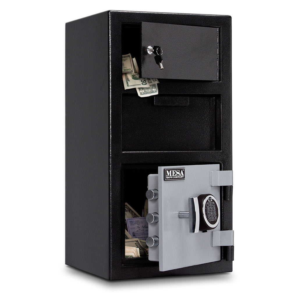 Mesa Safe MFL2014E-OLK Depository Safe – Secure Home Asset Protection