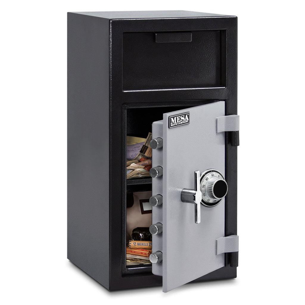 Mesa Safe MFL2714C Depository Safe – Secure Cash and Medication Protection for Home Peace of Mind