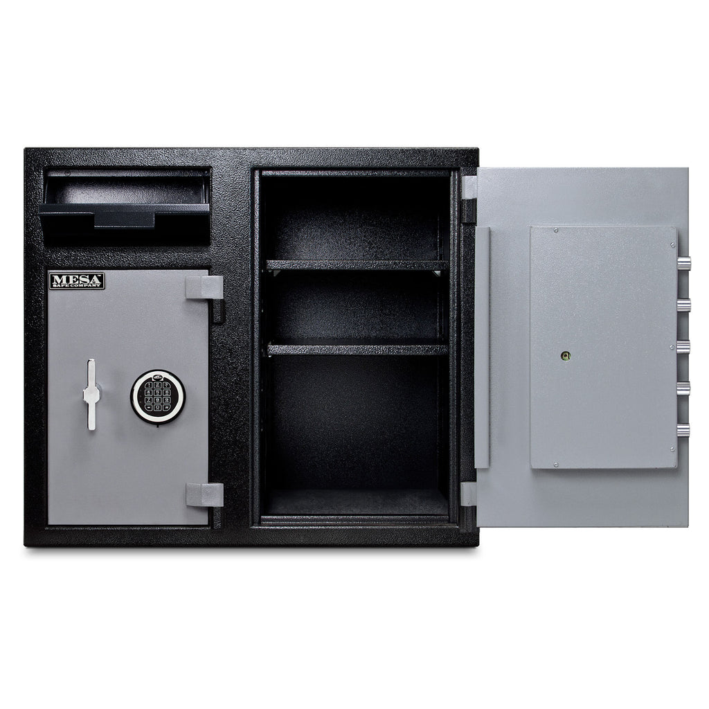 Mesa Safe MFL2731EE Depository Safe – Secure Cash and Document Protection for Home Peace of Mind