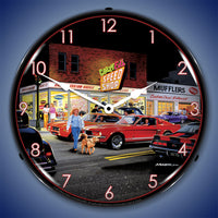 Crazy Ed's Speed Shop 14" LED Wall Clock