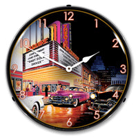 Esquire Theatre 14" LED Wall Clock