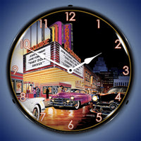 Esquire Theatre 14" LED Wall Clock