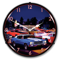 Fast Freds 14" LED Wall Clock