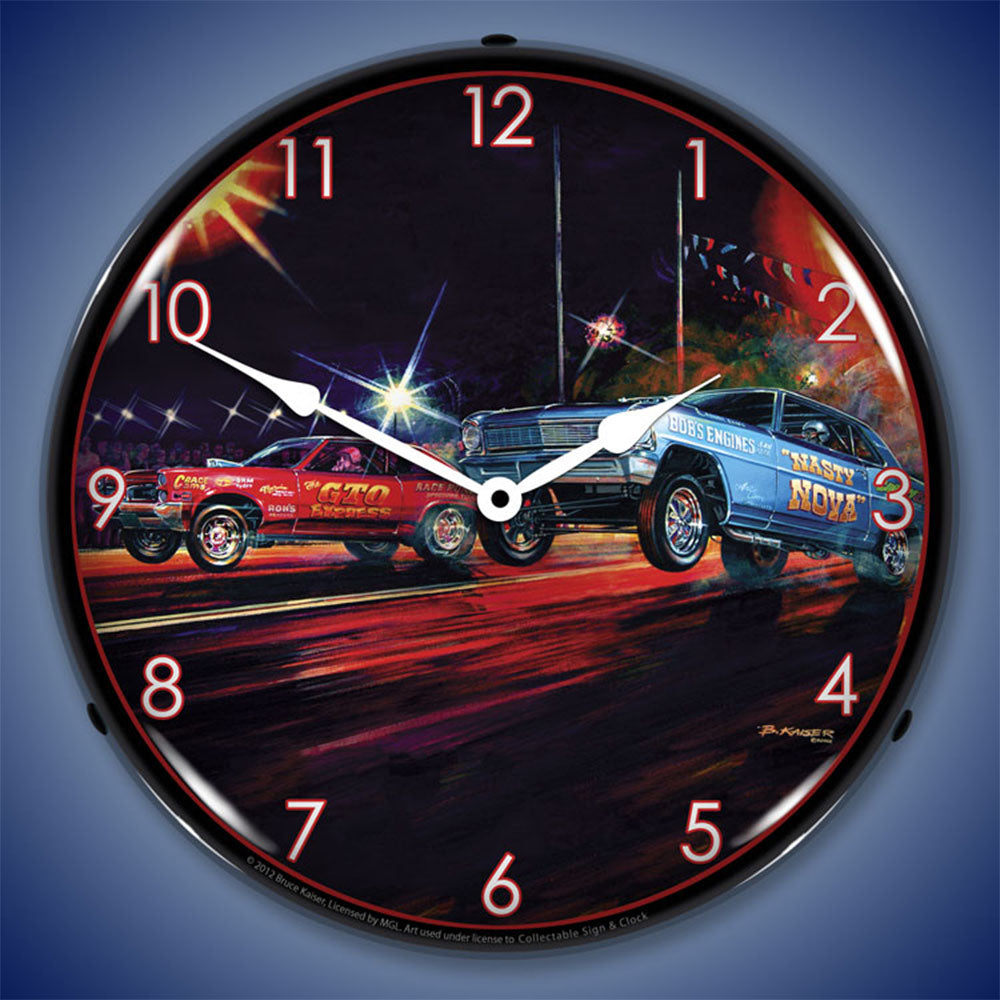 Lift Off 14" LED Wall Clock
