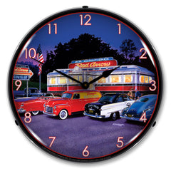 Red Arrow Dinner 14" LED Wall Clock