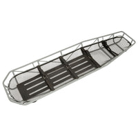 Junkin Military Type II S.S. Basket Stretcher With Aluminum Slats (Not Plastisol Coated)
