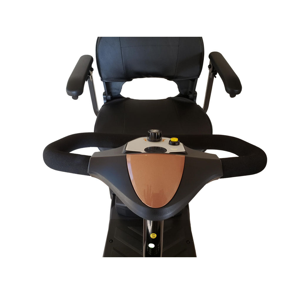EV Rider MiniRider Lite: High-Stability Transportable 4-Wheel Mobility Scooter with Tight Turning Radius