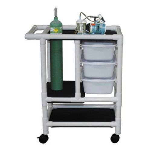MJM PVC Emergency Crash Cart