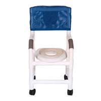 MJM Pediatric Shower Chair with Reducer Hard Seat