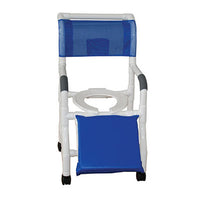 MJM Shower Commode Chair for Below Knee Amputees