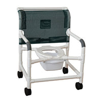 MJM 26" Extra-Wide Shower Commode Chair