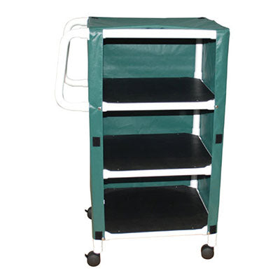 MJM MRI Compatible Multi-Shelf Utility Linen Cart