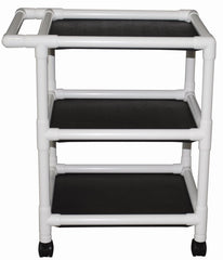 MJM Multi-Shelf Utility Linen Cart