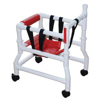 MJM Adapt-A-Walker PVC Rolling Walker