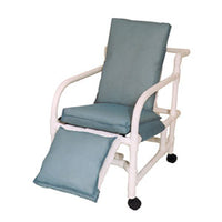 MJM 18" Echo Reclining Geri-Chair with Elevated Legrest, 250 lb Capacity