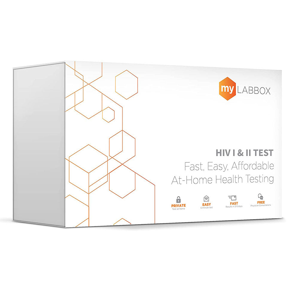 MyLAB Box HIV Mail-In Home Test Kit | CLIA-Certified Lab Accuracy