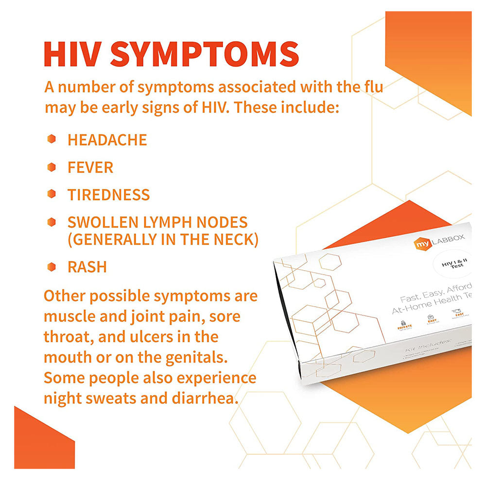 MyLAB Box HIV Mail-In Home Test Kit | CLIA-Certified Lab Accuracy