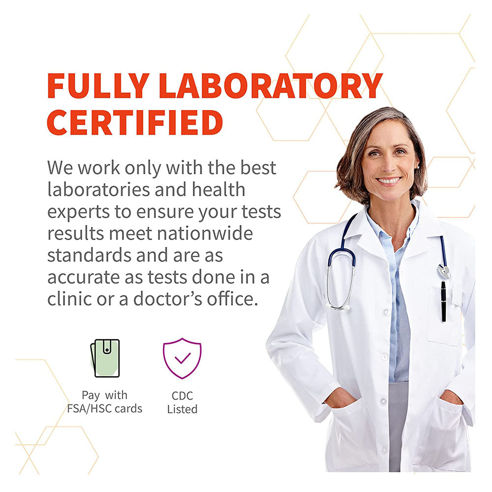 MyLAB Box HIV Mail-In Home Test Kit | CLIA-Certified Lab Accuracy