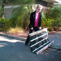 DecPac Portable Folding Fiberglass Wheelchair Ramp