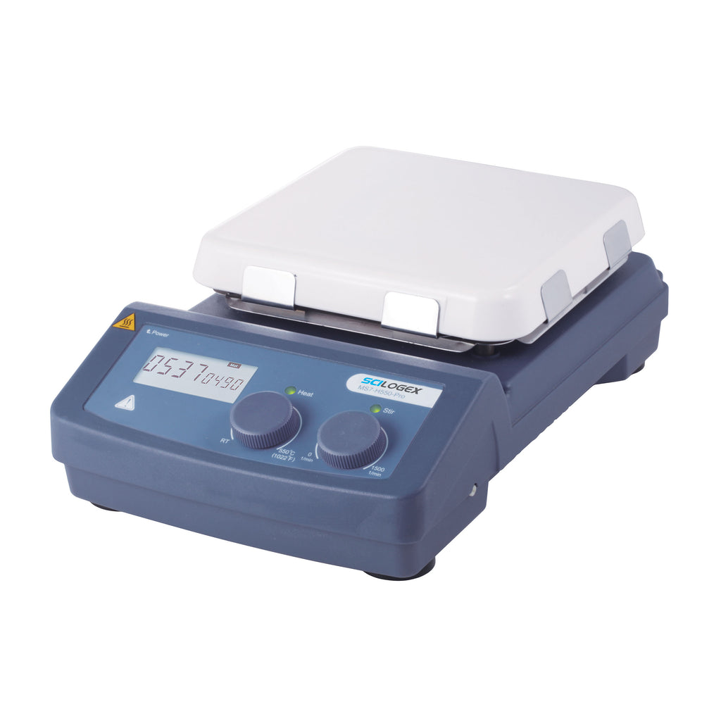 Scilogex SCI550-Pro LCD Digital Magnetic Hotplate Stirrer – High-Temperature Glass-Ceramic Laboratory Benchtop Stirrer