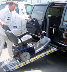 Roll-A-Ramp Manual Minivan Ramp