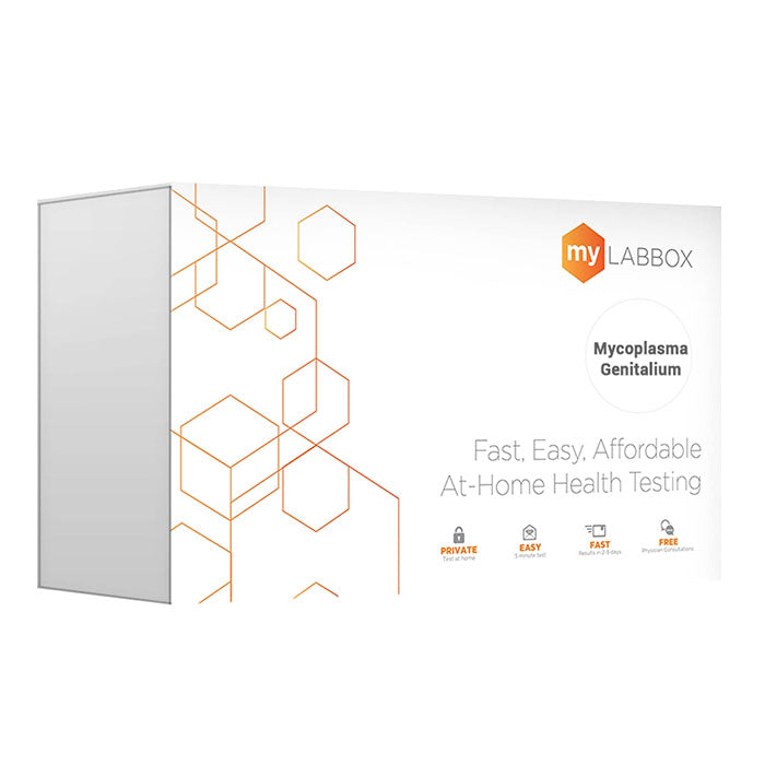 myLAB Box Mycoplasma Genitalium At-Home Test Kit – CLIA-Certified Molecular Mail-In Screening with Integrated Telemedicine Support