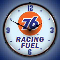 Union 76 Racing Fuel 14" LED Wall Clock