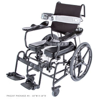 ActiveAid 285 Rehab Shower/Commode Chair-Tilt (Package Deals)