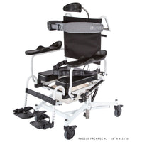 ActiveAid 285TR Tilt and Recline Shower Commode Chair (Package Deals)