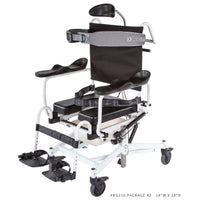 ActiveAid 285TR Tilt and Recline Shower Commode Chair