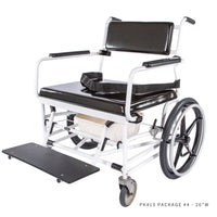 ActiveAid 720 Bariatric Rehab Shower/Commode Chair (Package Deals)