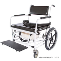 ActiveAid 720 Bariatric Rehab Shower/Commode Chair