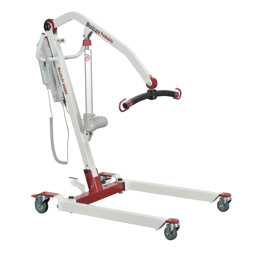 BestCare PL400EF Foldable Portable Patient Lift for Compact Storage and Mobile Institutional Care