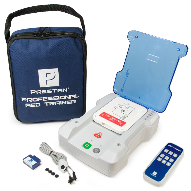 PRESTAN Professional AED Trainer Plus Kit with Remote Control