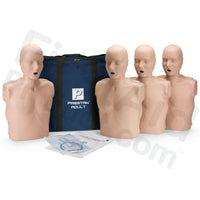 Heartsmart Prestan Professional Adult CPR Training Manikins With CPR Monitor 4-Pack