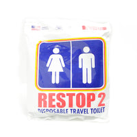 Rest Stop 2 Disposable Travel Toilet (10-Pack)
