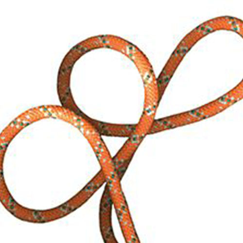 PMI 13mm Isostatic Polyester Rope - Orange with White & Green