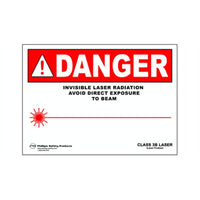 Phillips Safety Class 3B Magnetic Laser Radiation Warning Sign #28