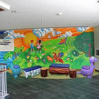 Pedia Pals Waiting Room Stone Bench Chair