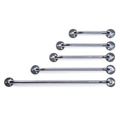 Grab Bar Chrome Knurled Lumex