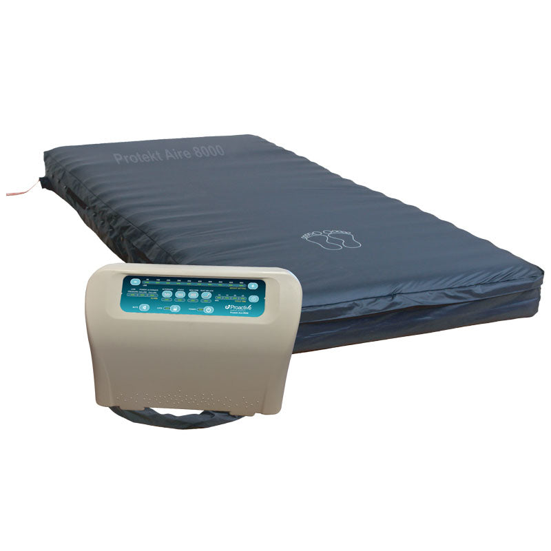 Proactive Medical Protekt® Aire 8000 Low Air Loss and Alternating Pressure Bariatric Mattress System – High-Output Heavy-Duty Skin Therapy Platform