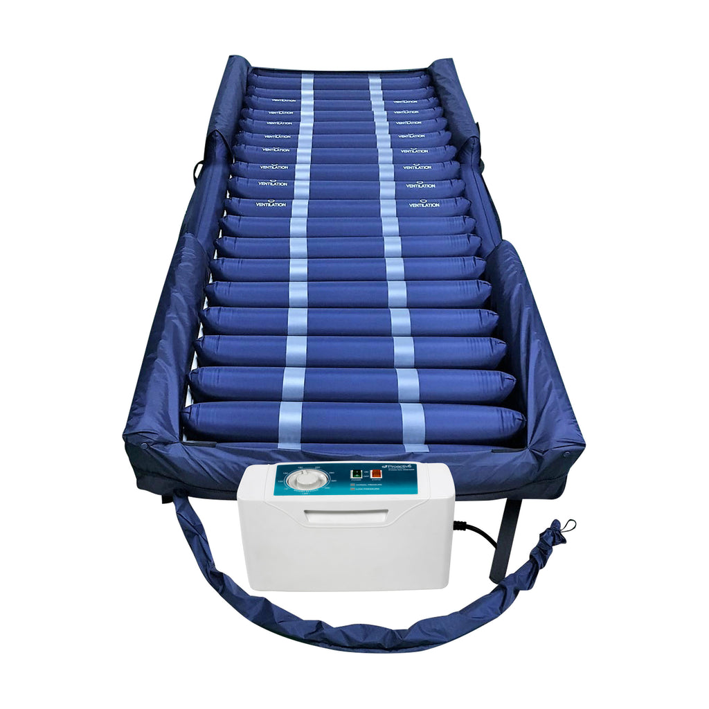 Proactive Medical Protekt® Aire 3600AB Low Air Loss and Alternating Pressure Mattress System – Value-Engineered Dynamic Skin Therapy & Fall Protection Platform