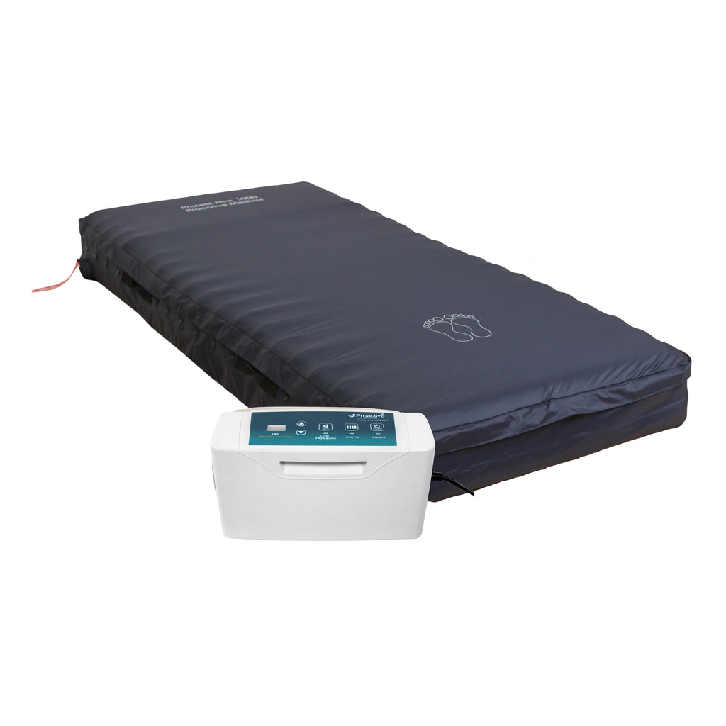 Proactive Medical Protekt® Aire 4000DX Low Air Loss and Alternating Pressure Mattress System – Digital Microclimate Support & Pressure Ulcer Therapy Platform