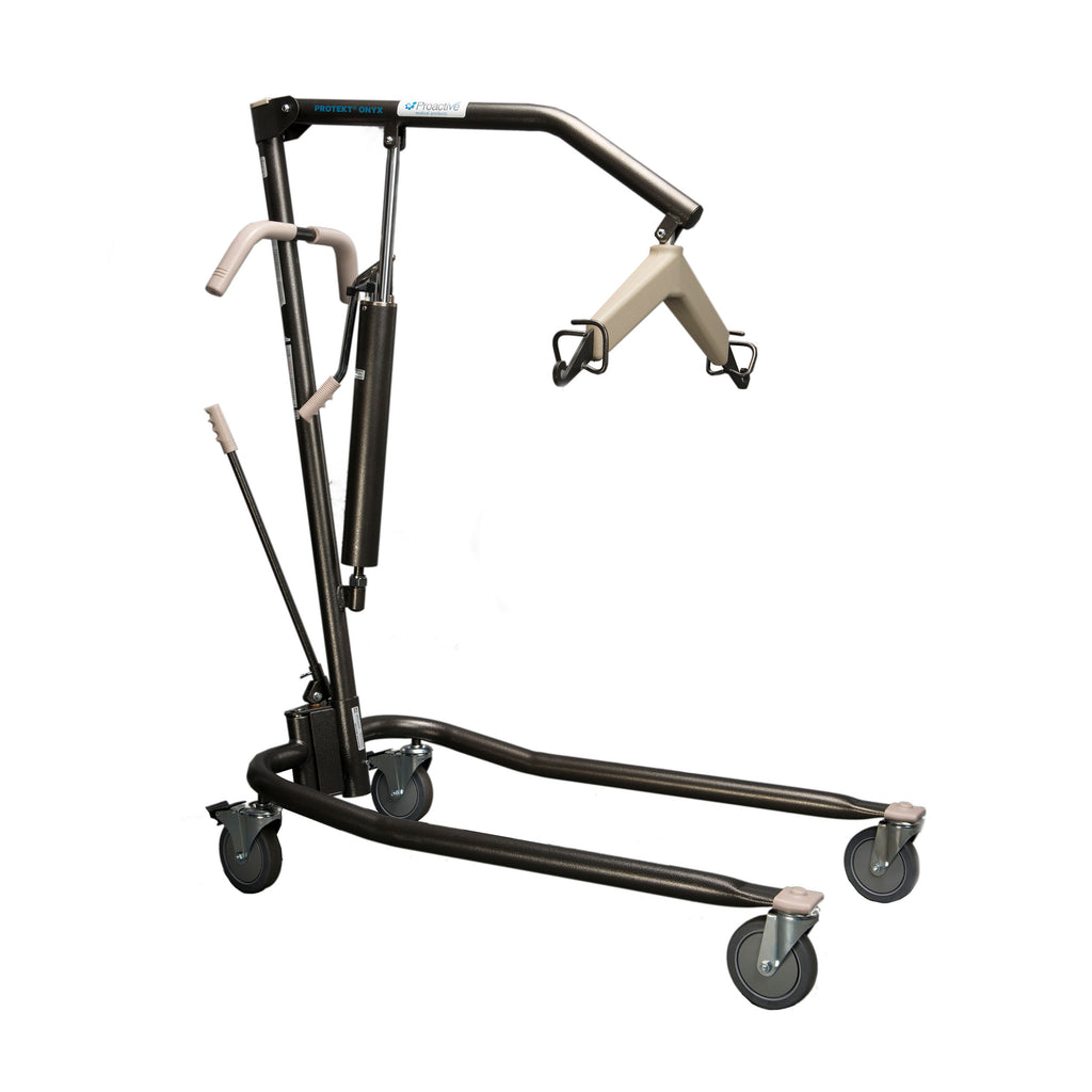 Proactive Protekt® Onyx Manual Full Body Lift – Heavy-Duty Hydraulic Patient Transfer Lift