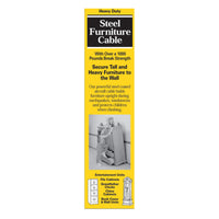 QuakeHOLD! Steel Furniture Cable