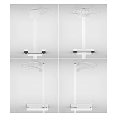 Phillips Safety Mobile Multiple Apron Hanger with 10 Swing Arms