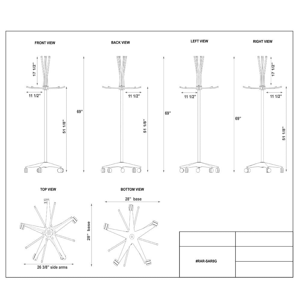 Apron Peg Rack