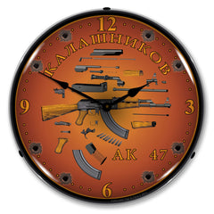 Avtomat Kalashnikov, AK 47 14" LED Wall Clock